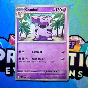 granbull (088/197) - uncommon — pokémon: obsidian flames